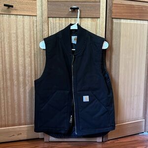 Vintage Carhartt Black Vest! LIKE NEW!